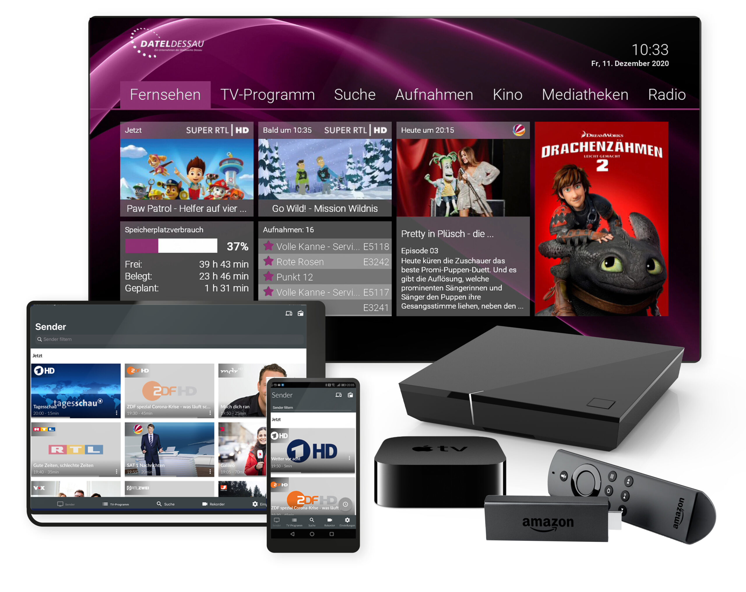 DATEL WebTV Produktübersicht DATEL WebTV Produktübersicht